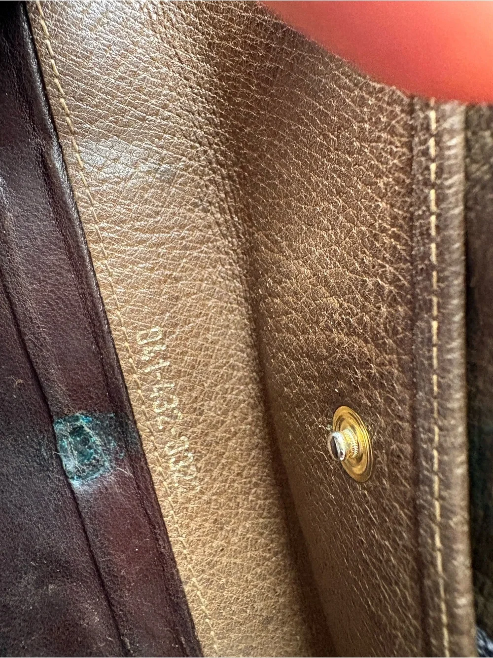 Gucci Beige and Brown GG Monogram Canvas Men's Wallet